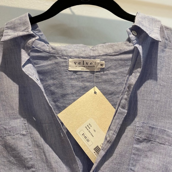 NWT Velvet Monet shirt dress - Picture 3 of 4